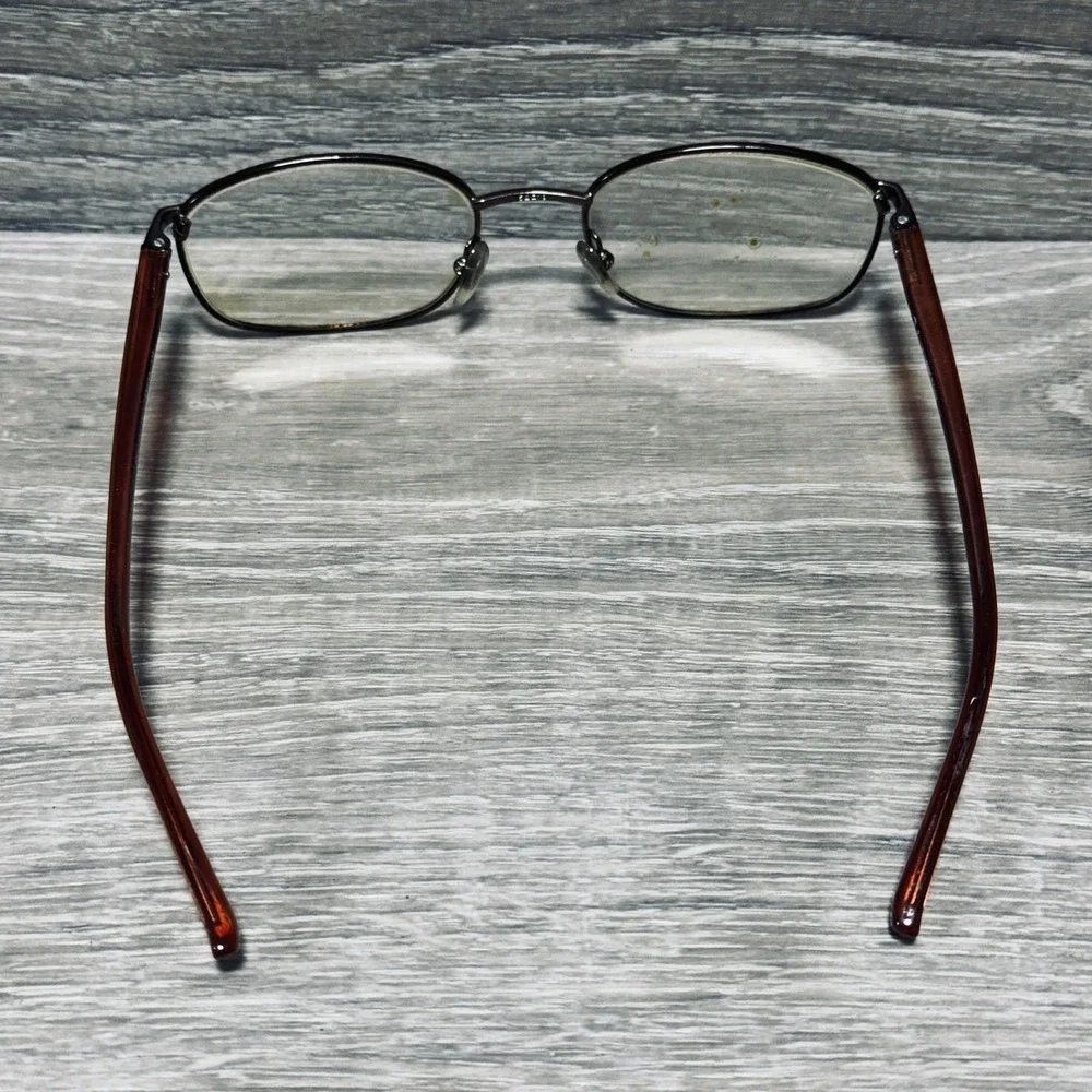 Ray-Ban RB 6127 2511‎ Eyeglass Frames 52-19-135 Brown Rectangular Frames Only